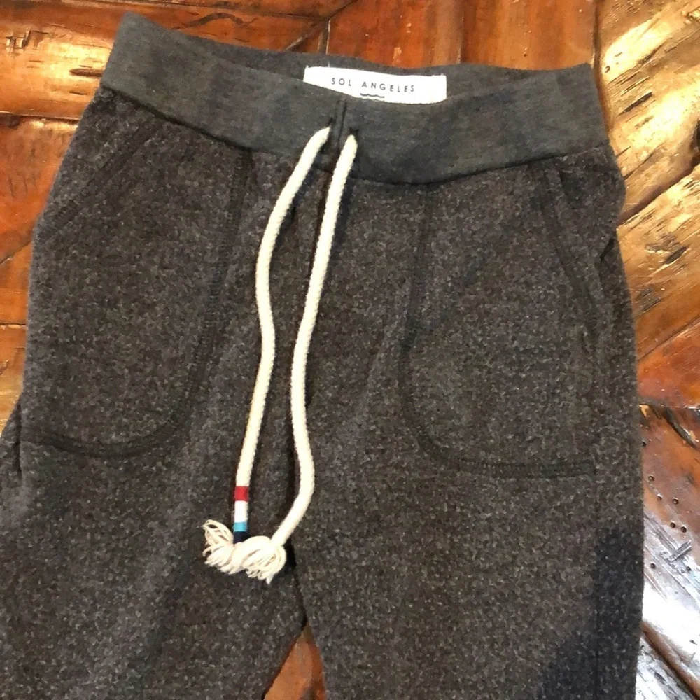 SOL ANGELES KIDS ESSENTIAL HACCI JOGGER- VINTAGE GRAY